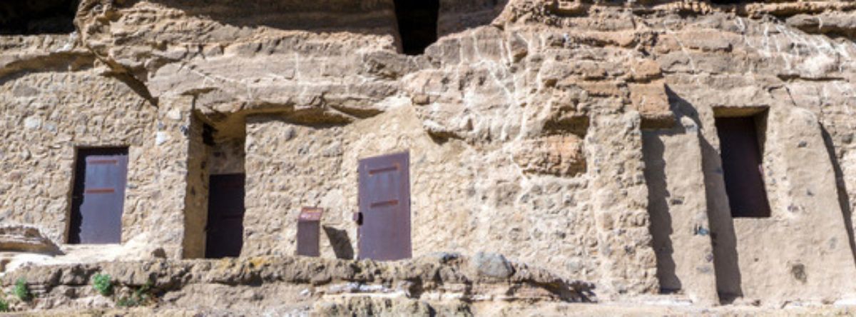 Yacimiento arqueológico de Risco Caído en Artenara