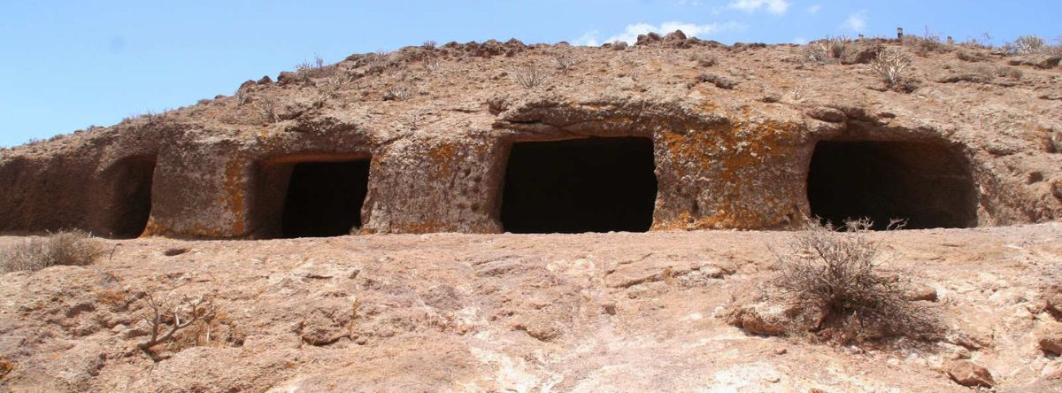 Yacimiento de Cuatro Puertas en Telde