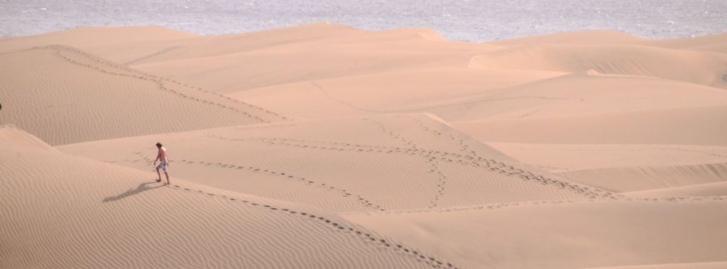 Paseo por las Dunas de Maspalomas