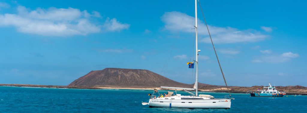Navegación en catamarán en fuerteventura