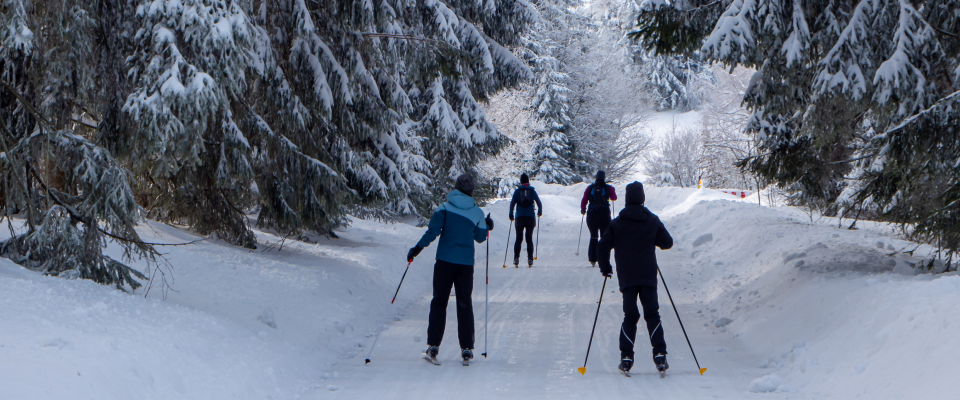 Skifahren im Vogtland, dem deutschen Paradies