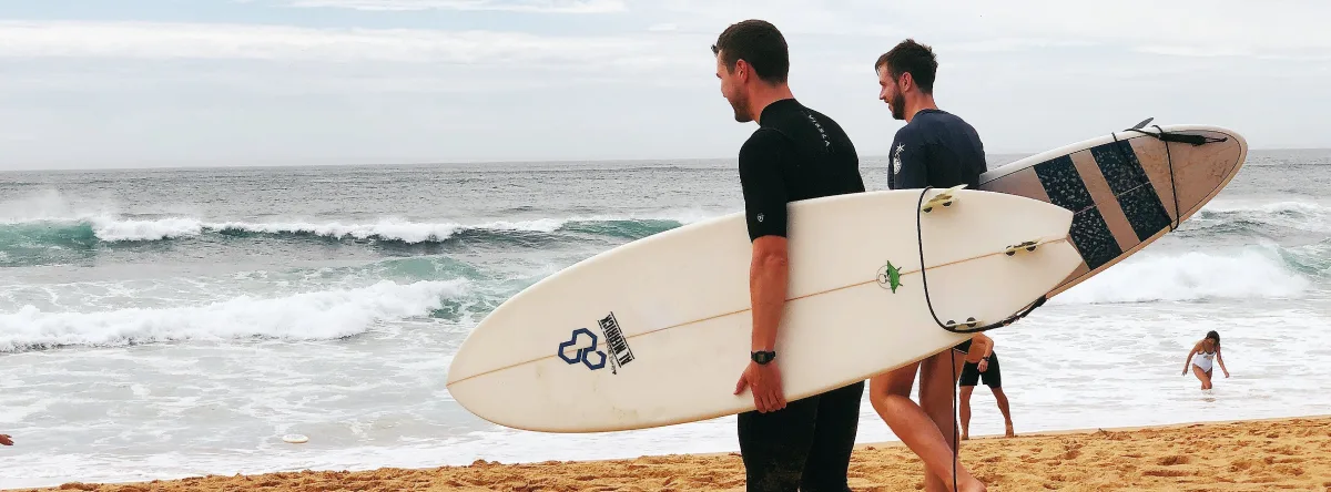 Hacer surf en Gran canaria