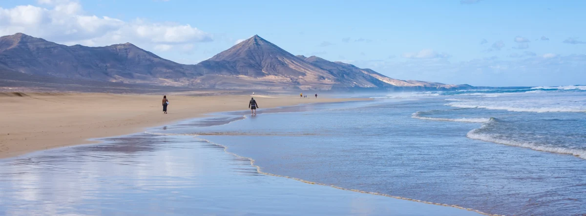 Morro Jable Beach in Jandía