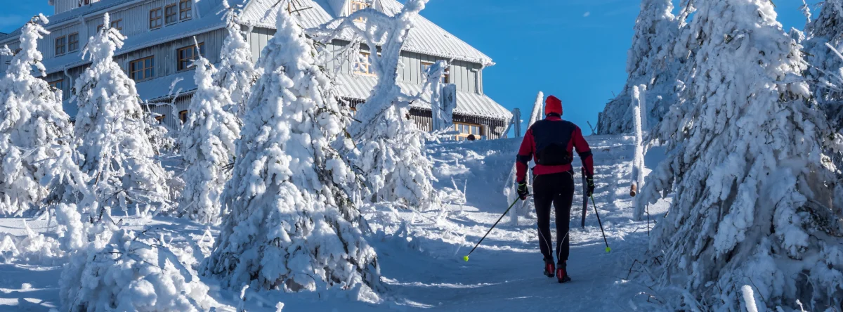 Skifahren im Vogtland