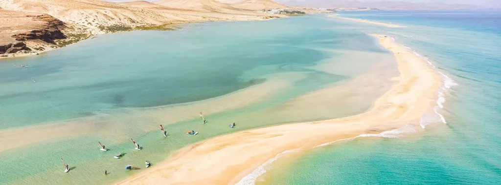 Windsurfen in Corralejo