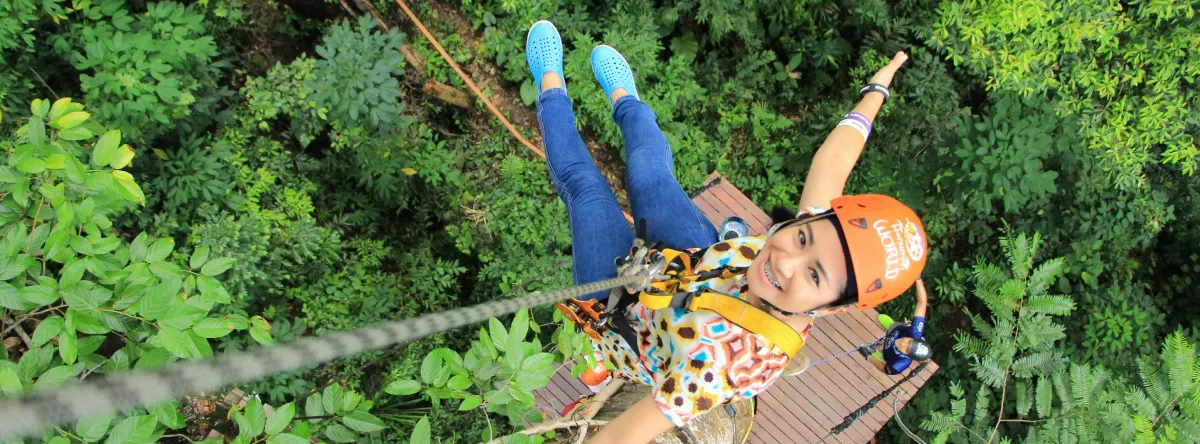 Zip line in Punta Cana