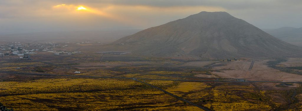 sacred mountain of Tindaya