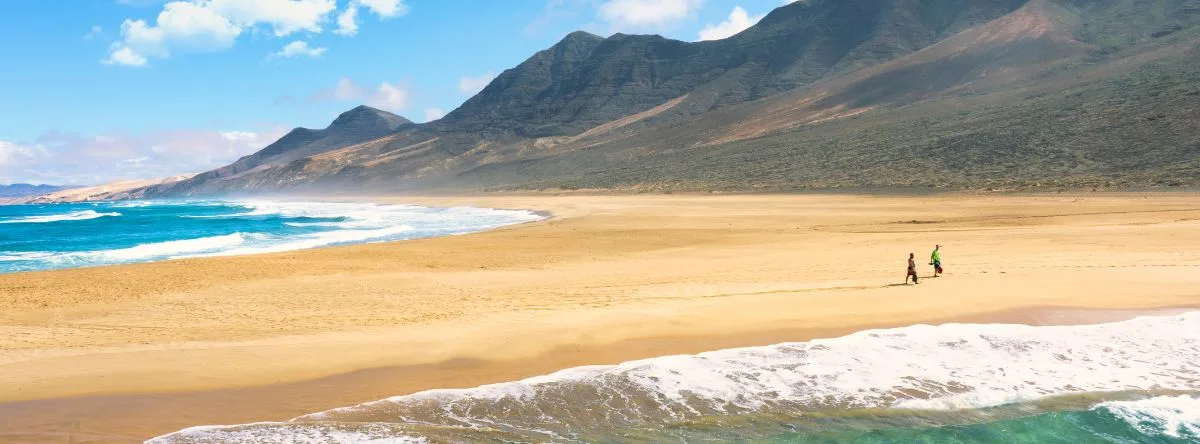 die besten windgeschützten Strände auf Fuerteventura