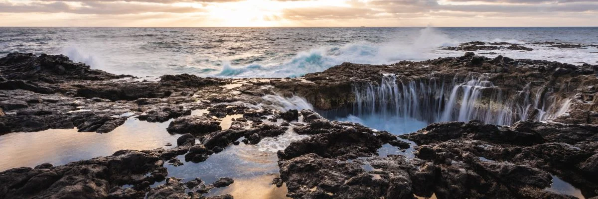 hidden places La Garita blowhole, Gran Canaria