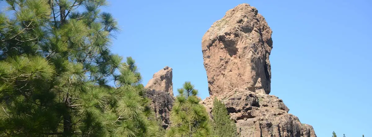 Aussichten auf Klippen auf Gran Canaria