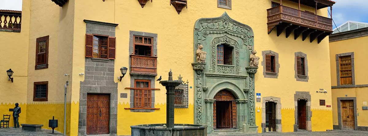 Historic Vegueta neighbourhood in Gran Canaria