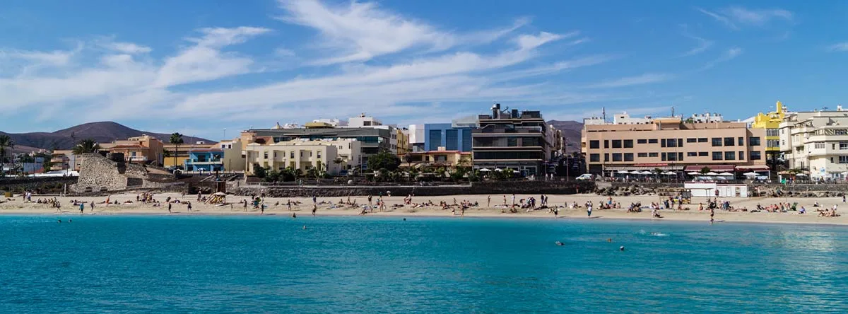 Puerto del Rosario the capital of Fuerteventura