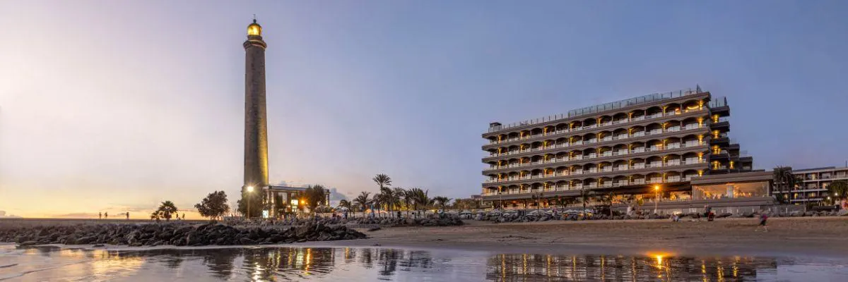 Sunset in Gran Canaria Maspalomas Lighthouse