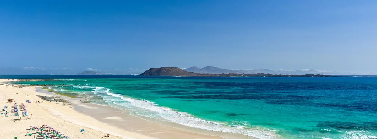 Typische Dörfer auf Fuerteventura Corralejo
