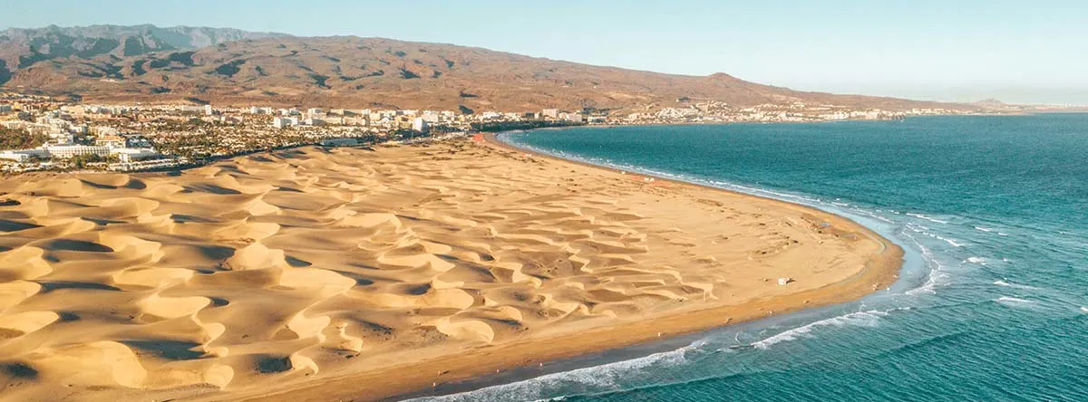 las mejores playas de arena blanca gran canaria