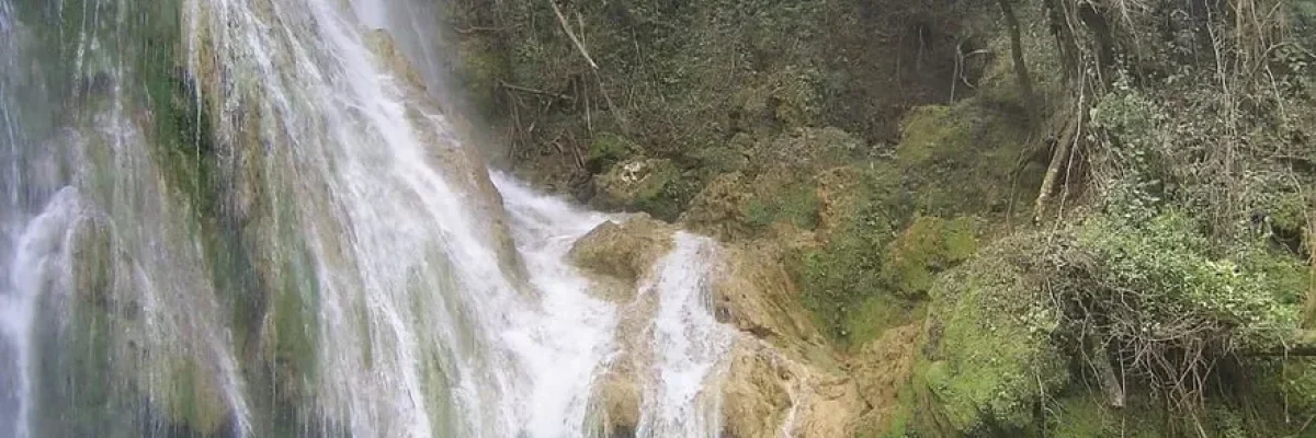 El Limón Wasserfall Samaná Dominikanische Republik