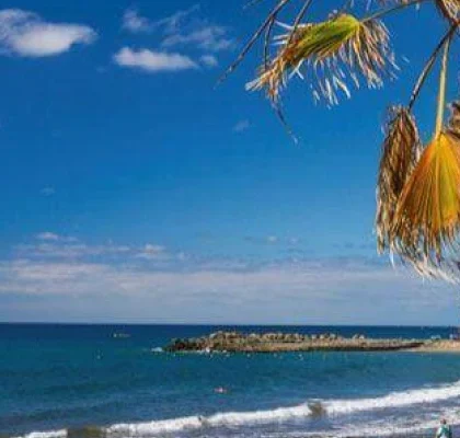 Strand Las Burras, San Agustín entdecke, warum er so beliebt ist