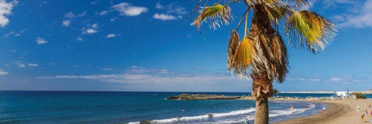 Strand Las Burras, San Agustín entdecke, warum er so beliebt ist