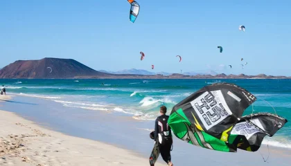 Wo kann man auf Fuerteventura kitesurfen