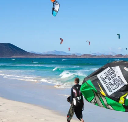 Wo kann man auf Fuerteventura kitesurfen