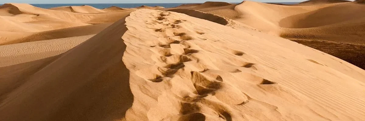 como se formaron las dunas de maspalomas