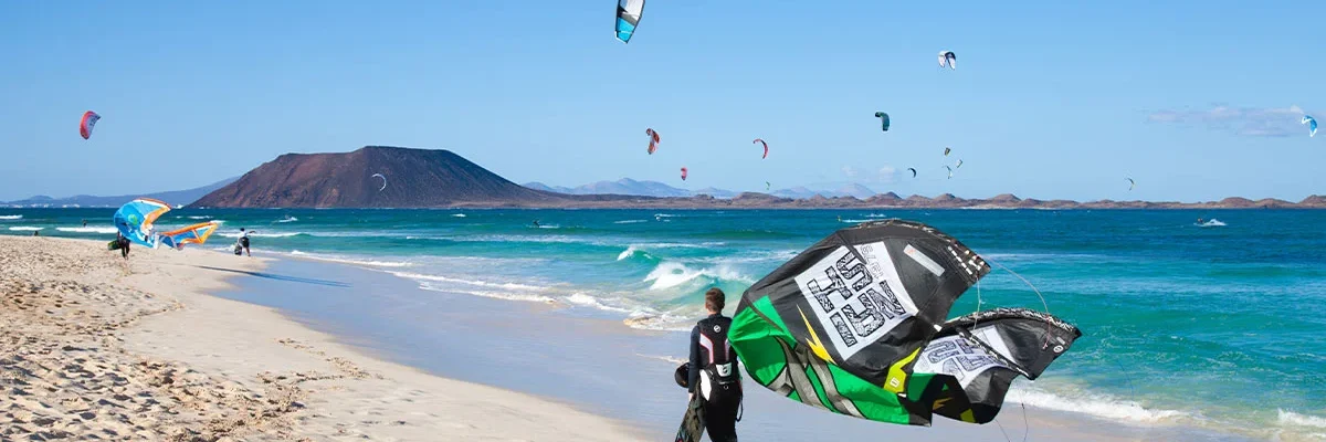 donde hacer kitesurf fuerteventura