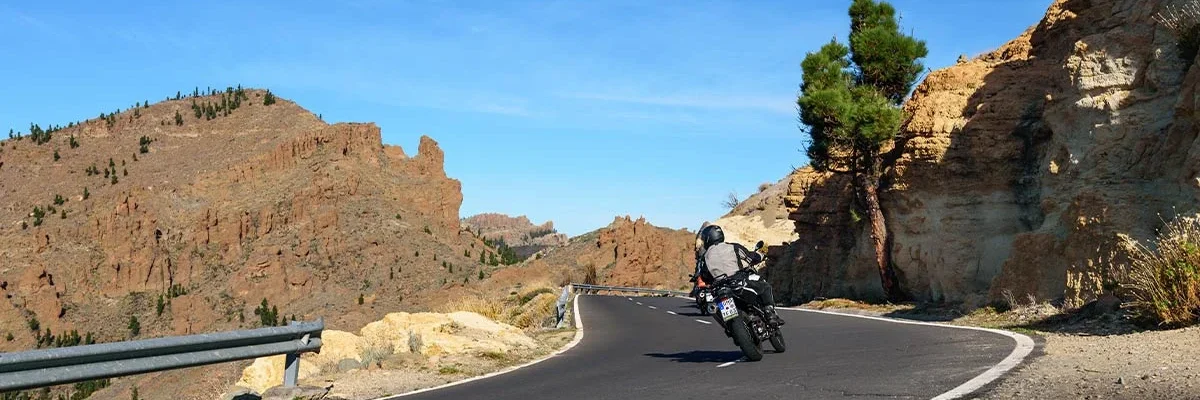 gran canaria en moto