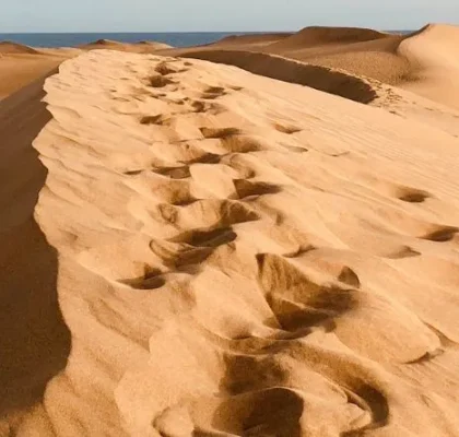 how the Maspalomas dunes were formed