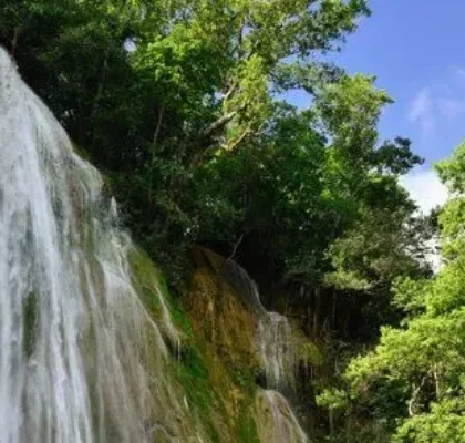l-Limón-Wasserfall bei Punta Cana