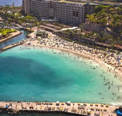 playa anfi del mar como llegar