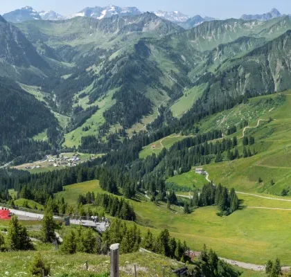 rutas de senderismo en el kleinwalsertal