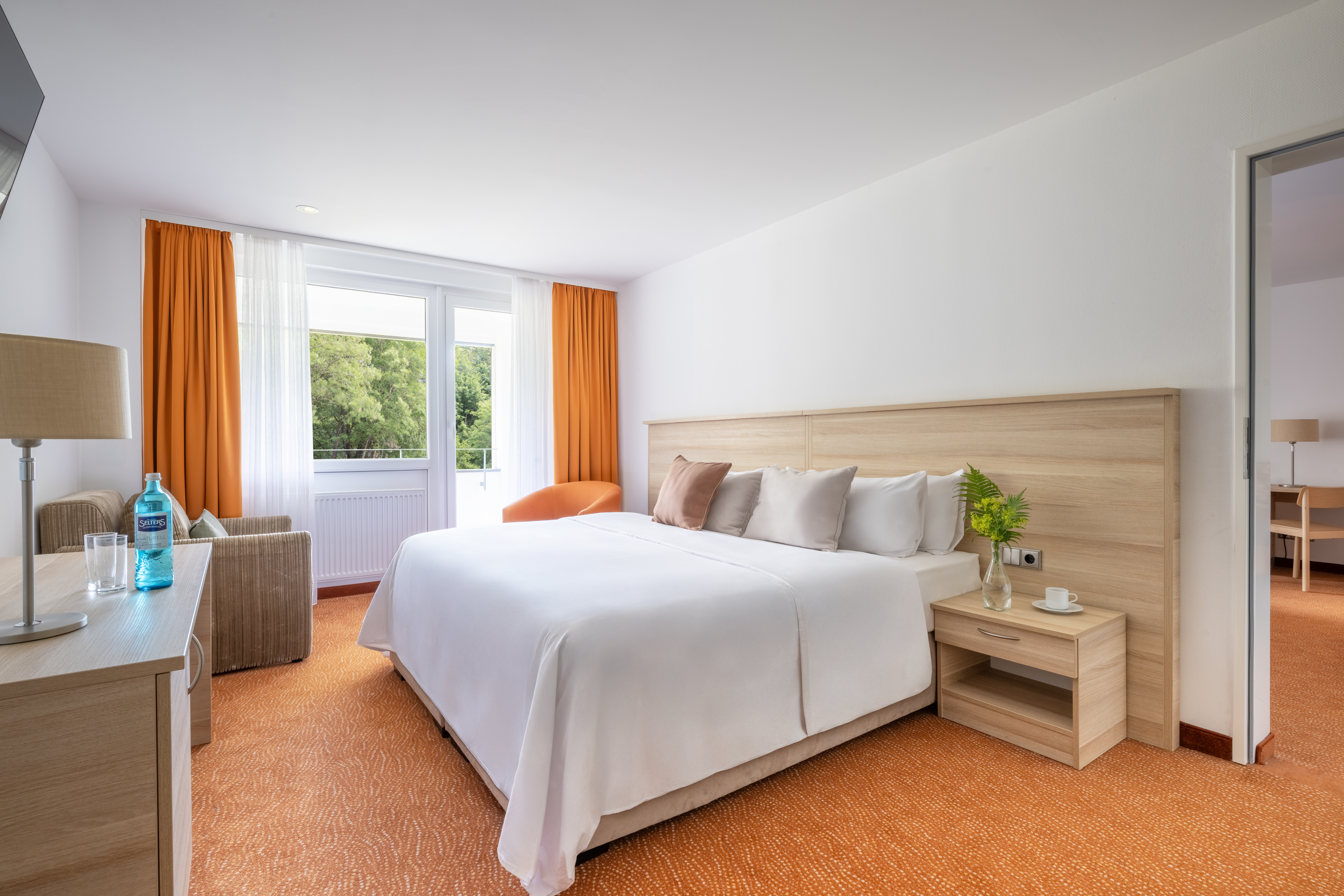 bett superior zimmer ifa schoneck hotel