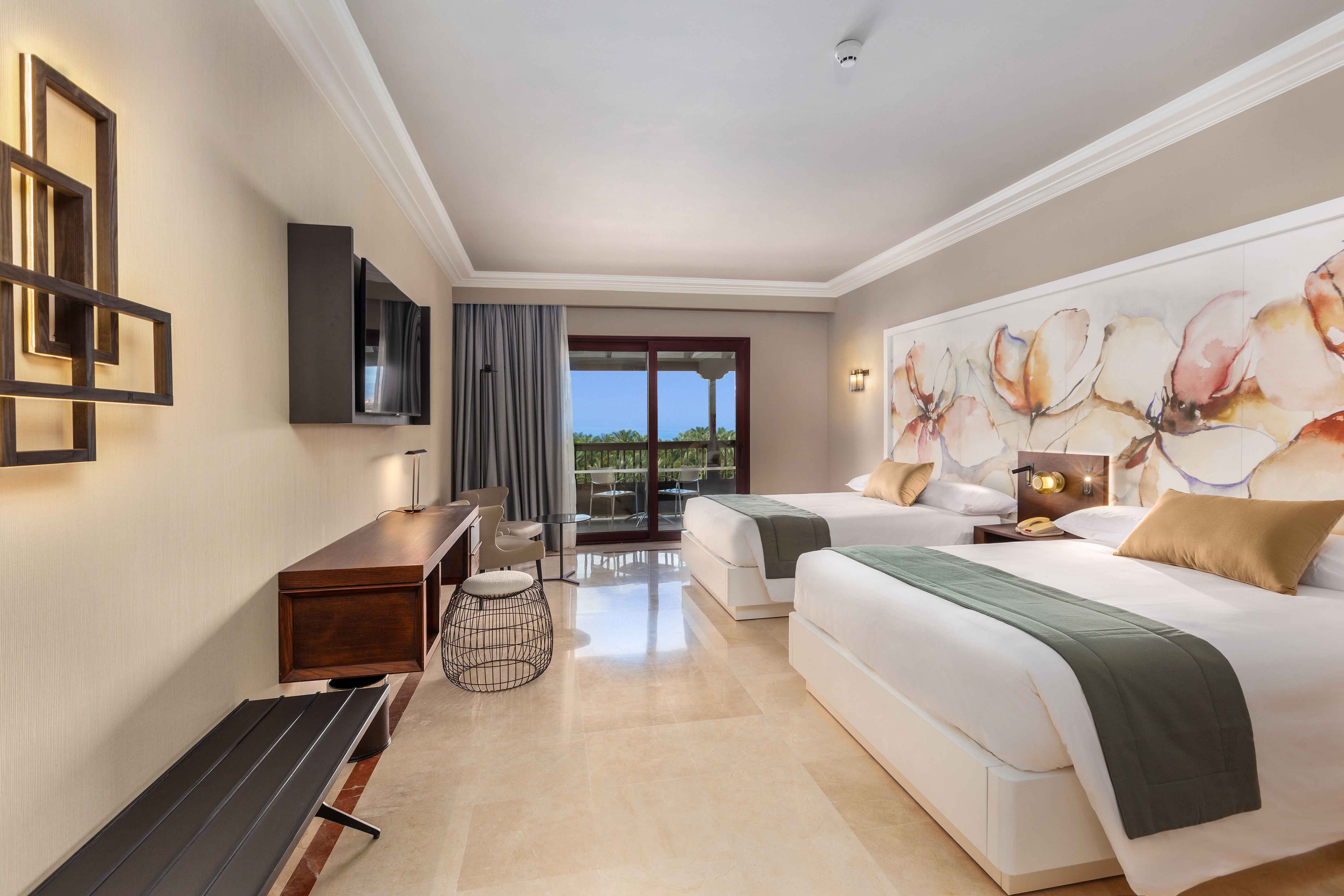 bed  costa meloneras resort & spa family room
