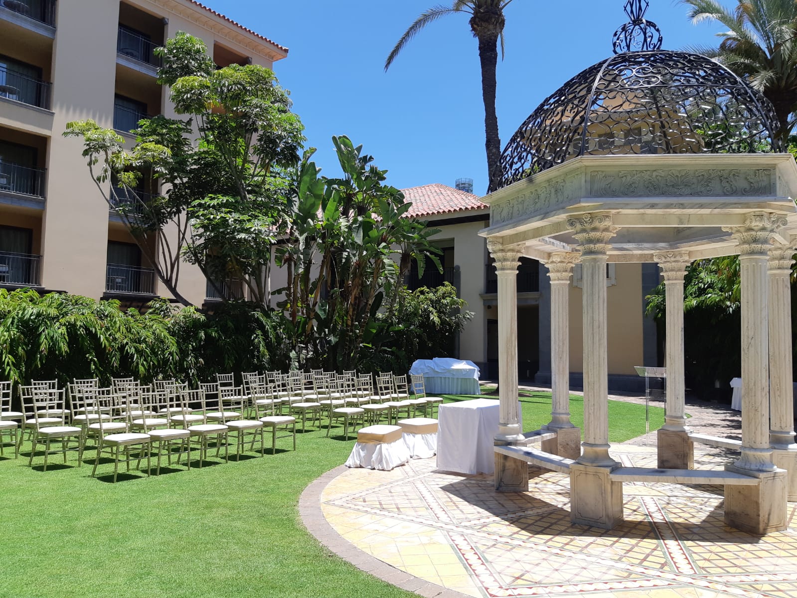 outdoor weddings Lopesan Costa Meloneras