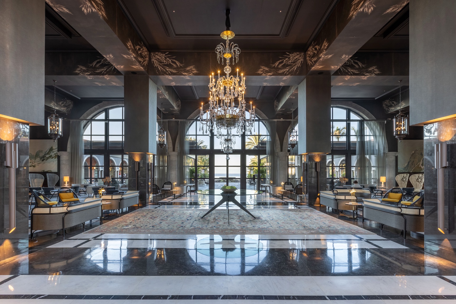 recepcion hotel lopesan costa meloneras fotos