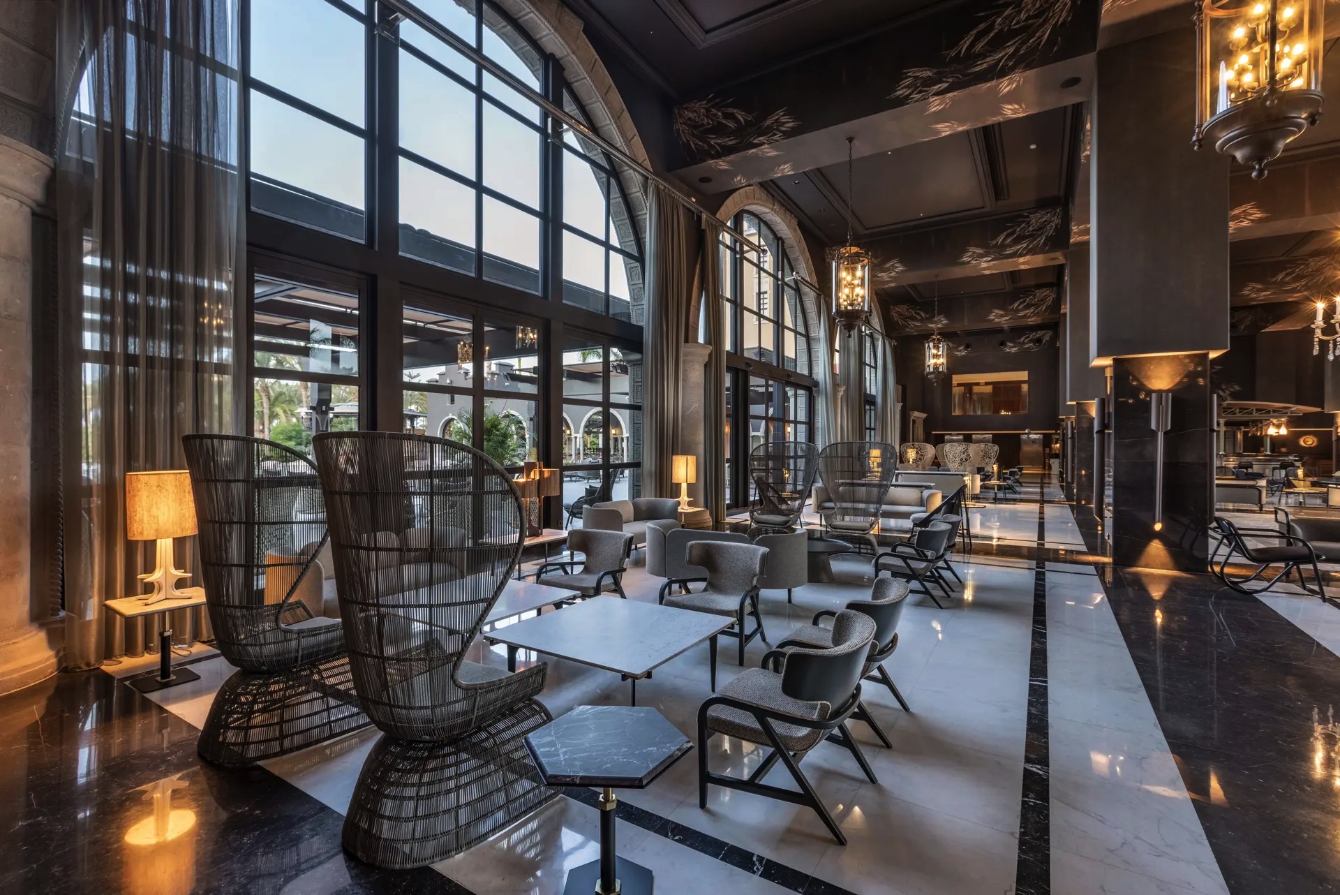 hotel lopesan costa meloneras fotos recepcion