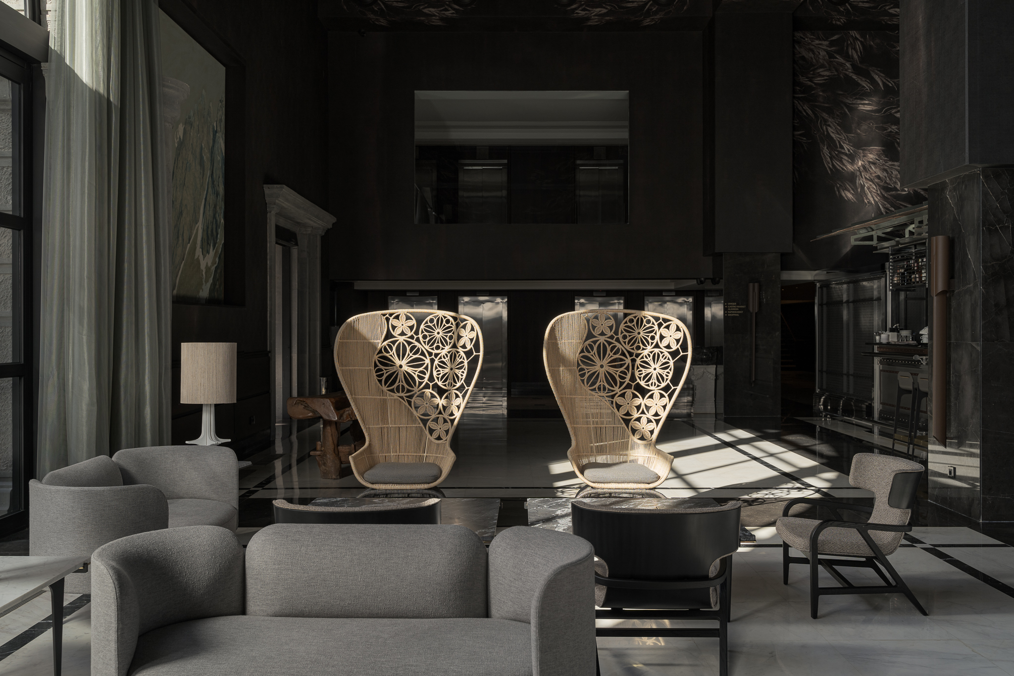 fotografías lopesan costa meloneras recepcion hotel