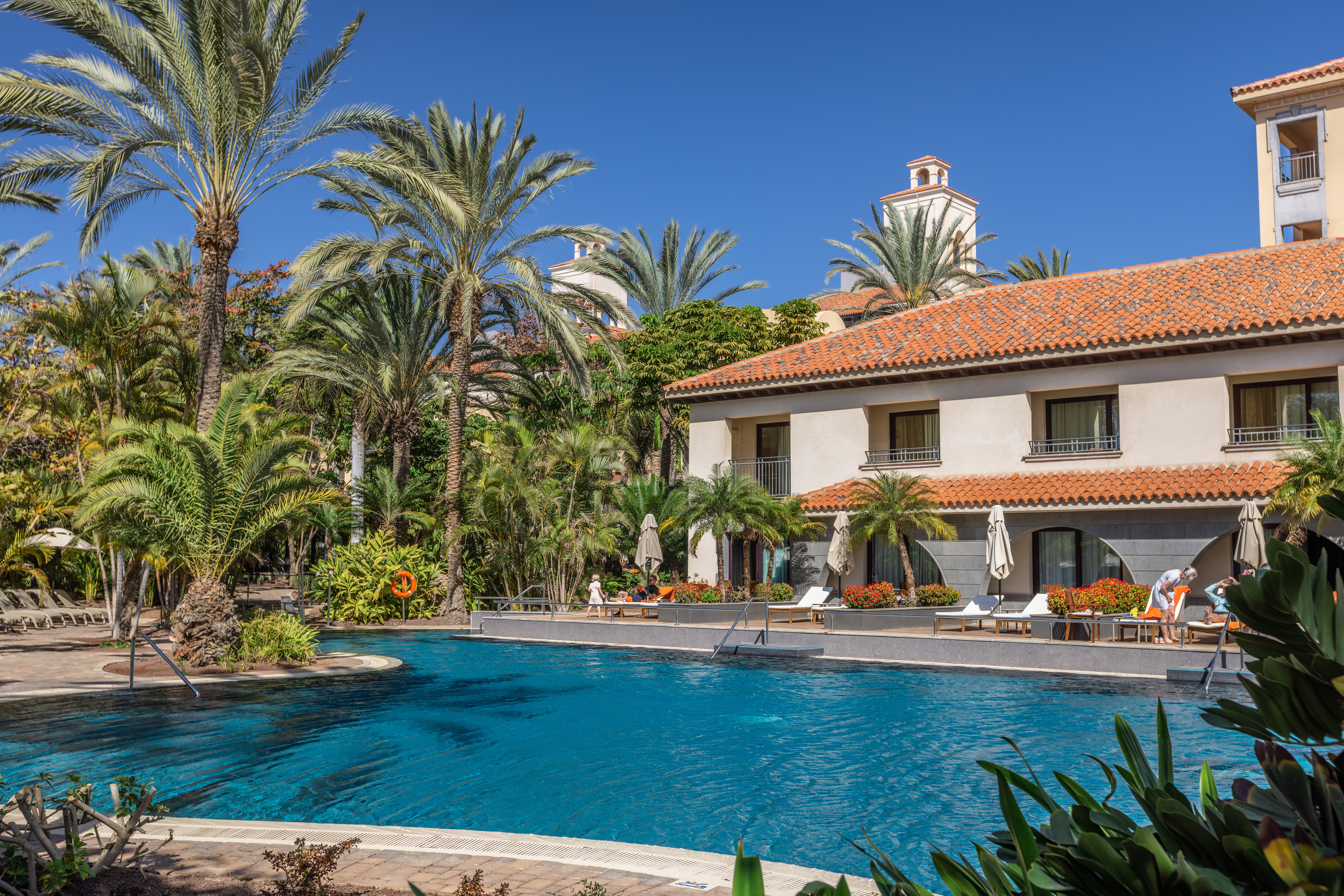 fotografías lopesan costa meloneras piscina unique