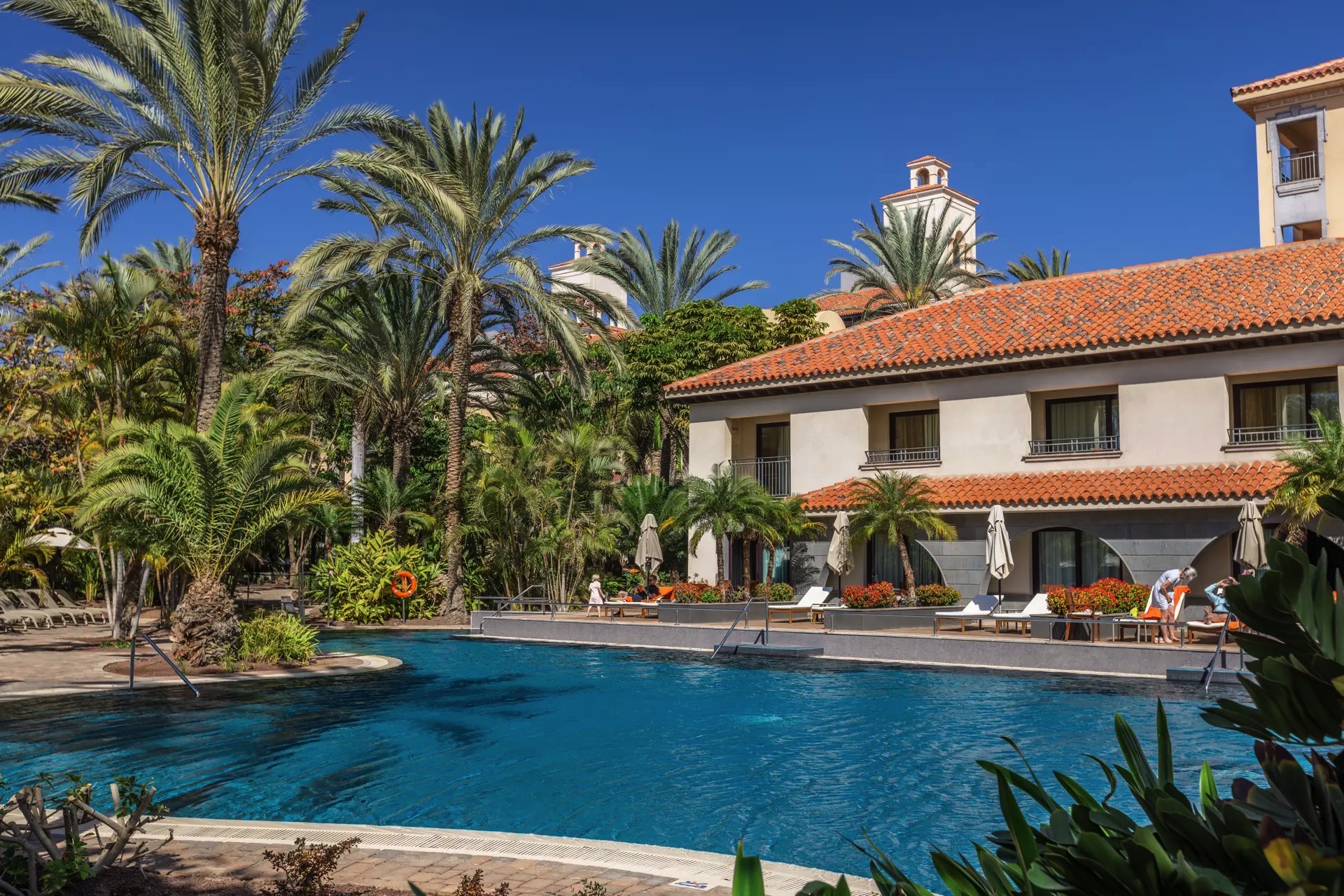 fotografías lopesan costa meloneras piscina unique