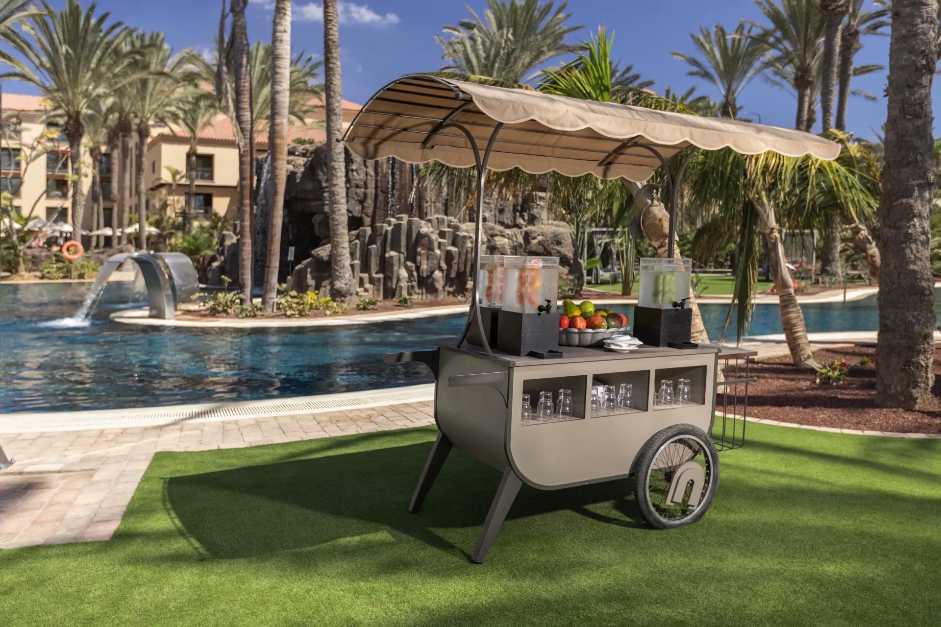 fotos hotel lopesan costa meloneras zona snack piscina