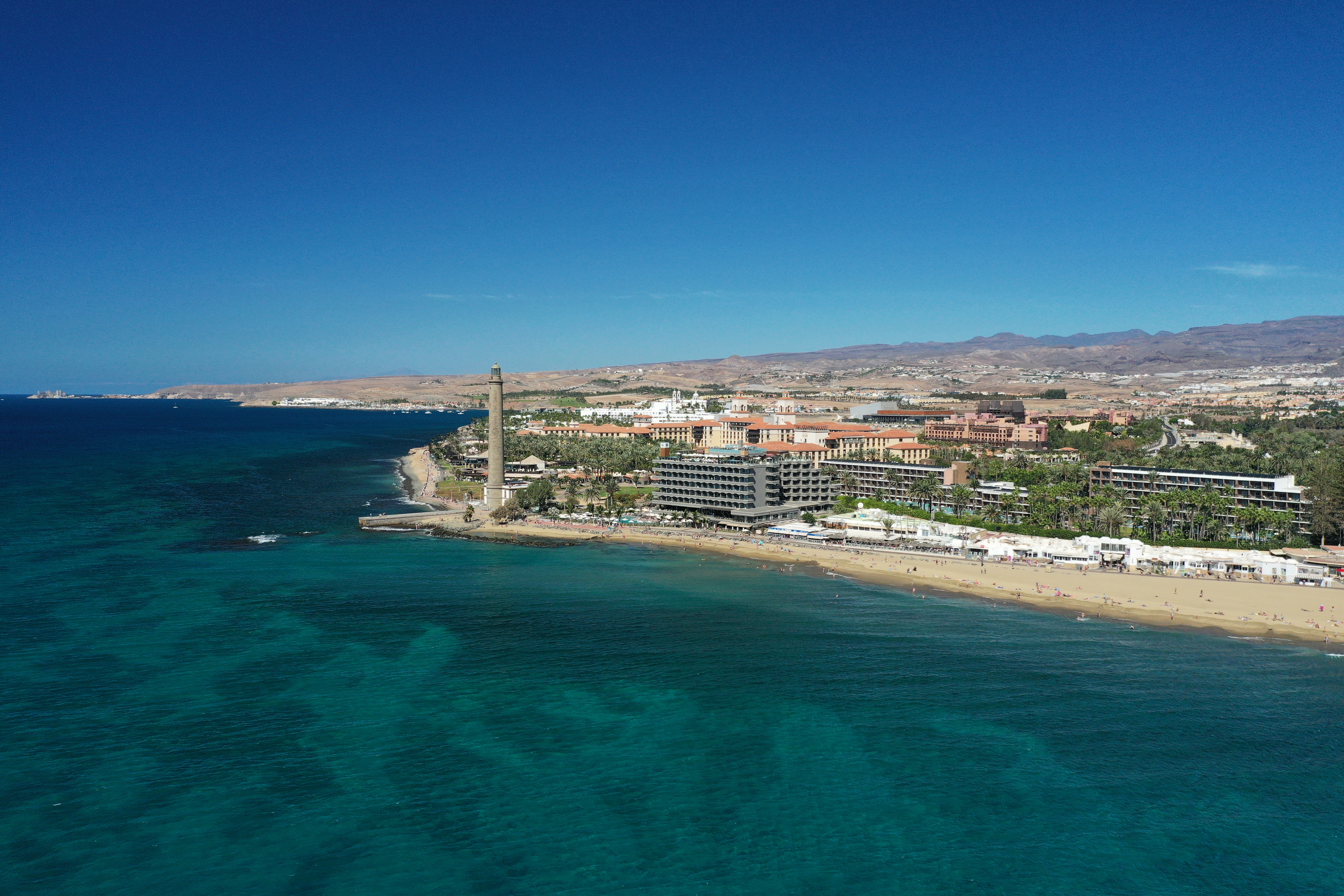 aerial photograph faro lopesan collection