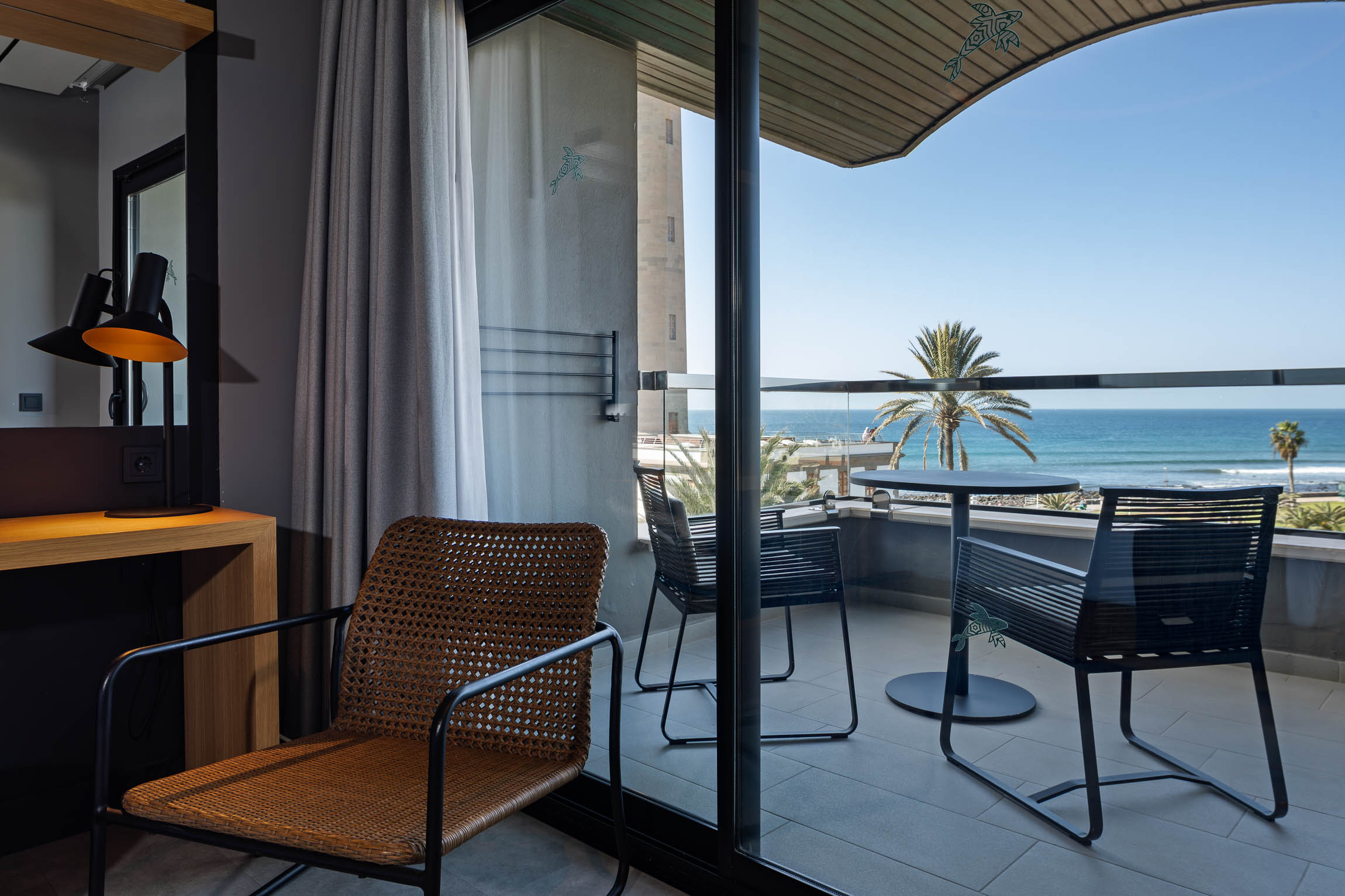 terrasse doppelzimmer superior hotel faro lopesan collection