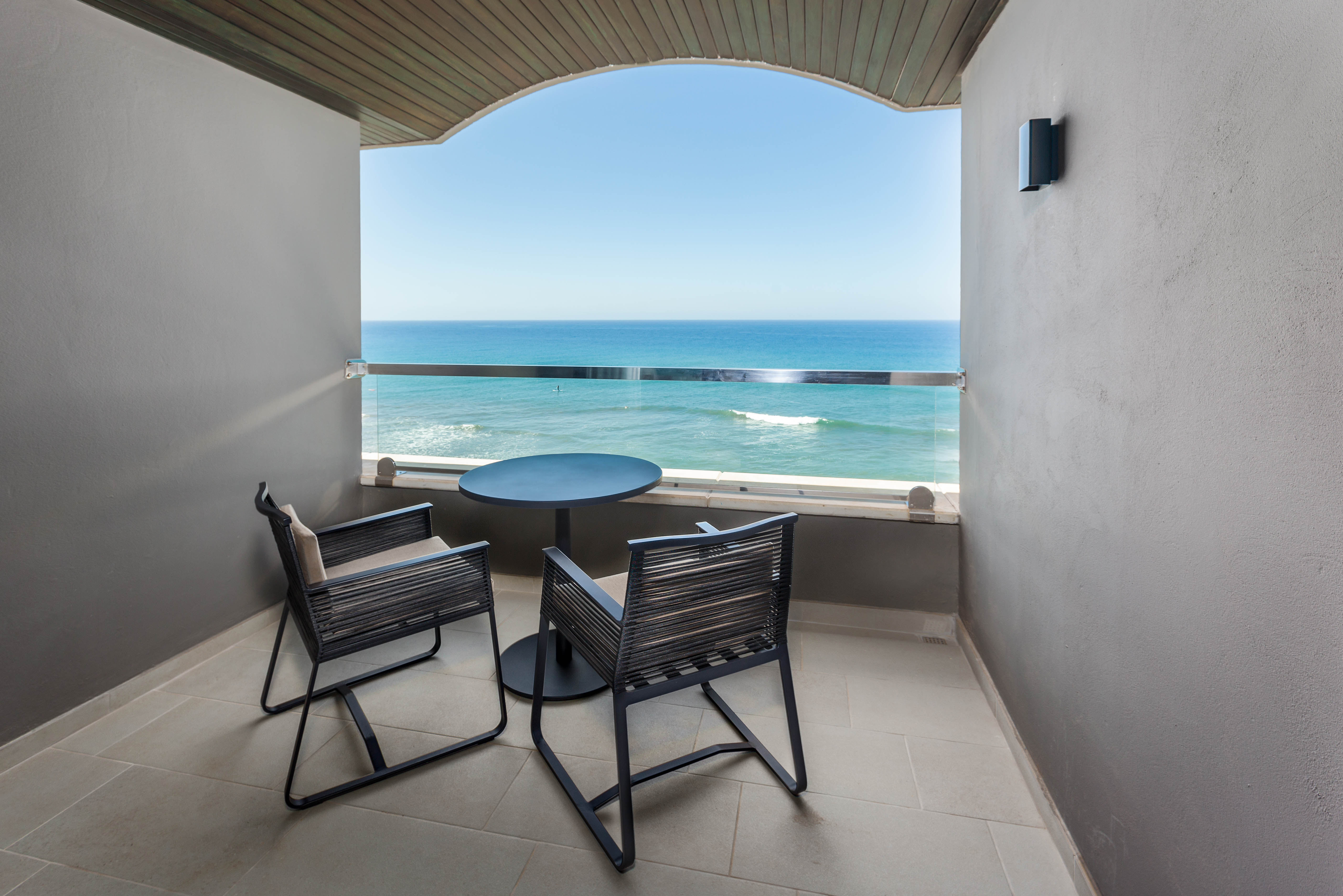 terrasse doppelzimmer superior blick hotel faro lopesan collection