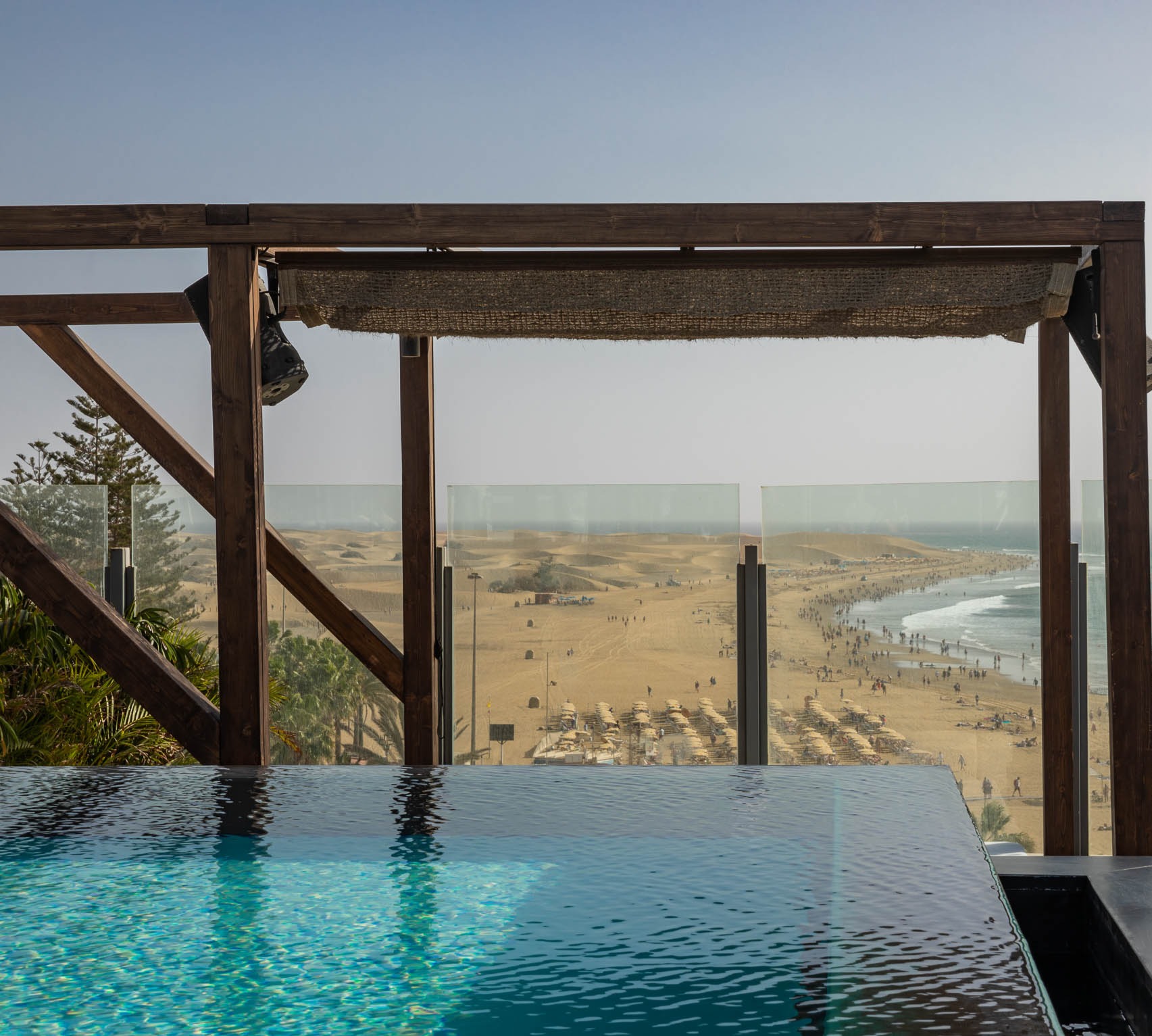 piscinas externas hotel faro a lopesan collection hotel