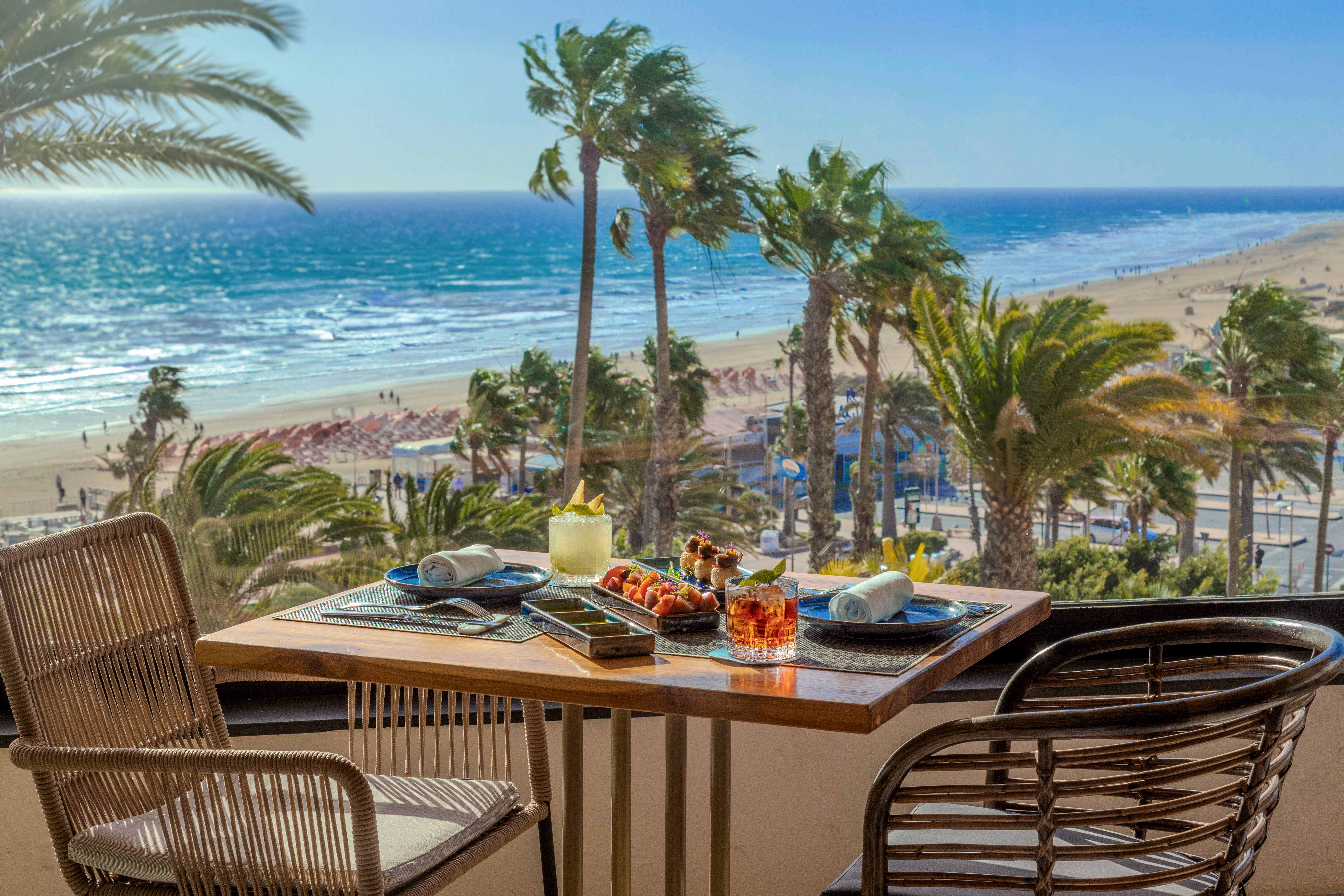 bildergalerie hotel corallium dunamar terrasse aussicht