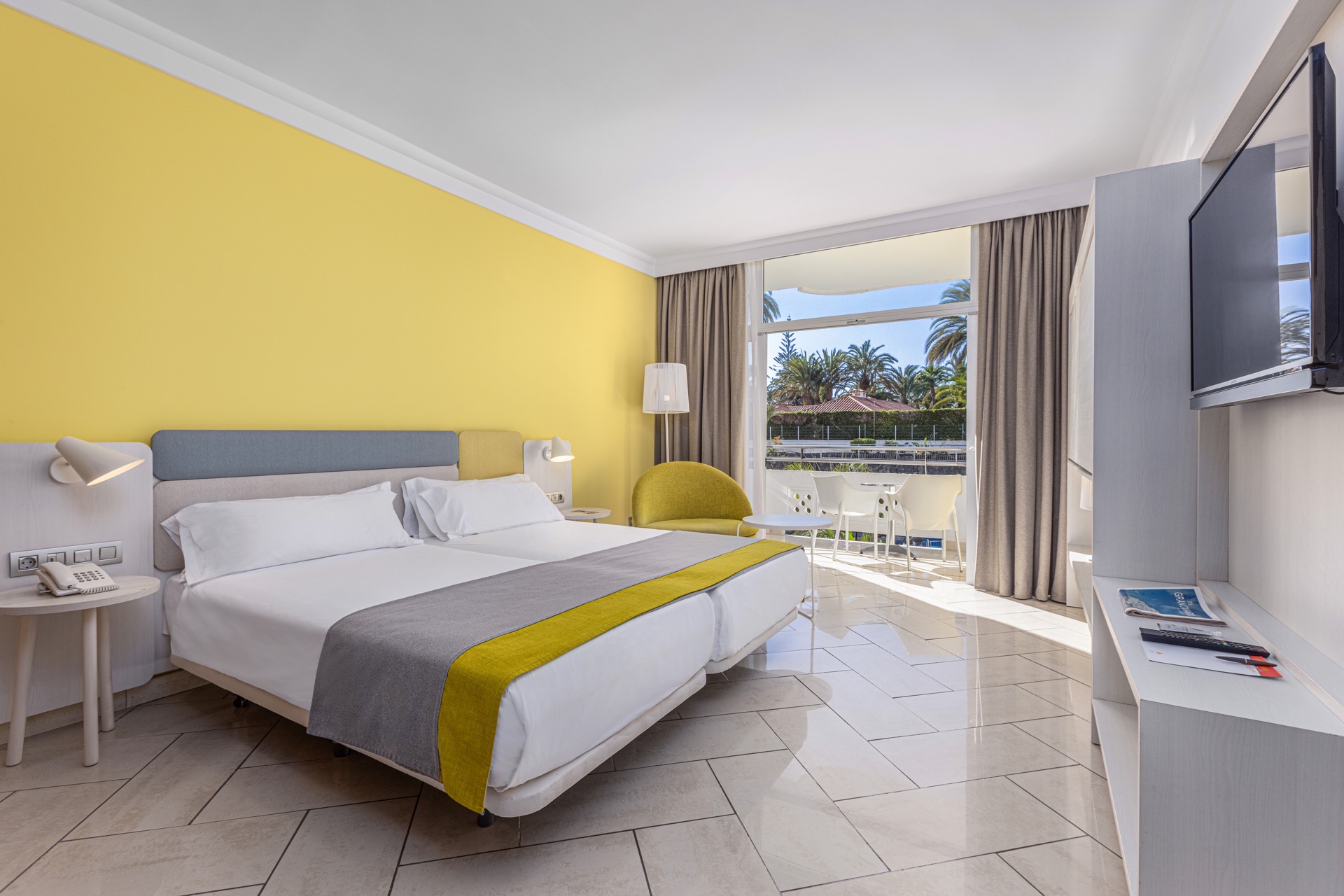 habitación double standard adaptada hotel abora catarina