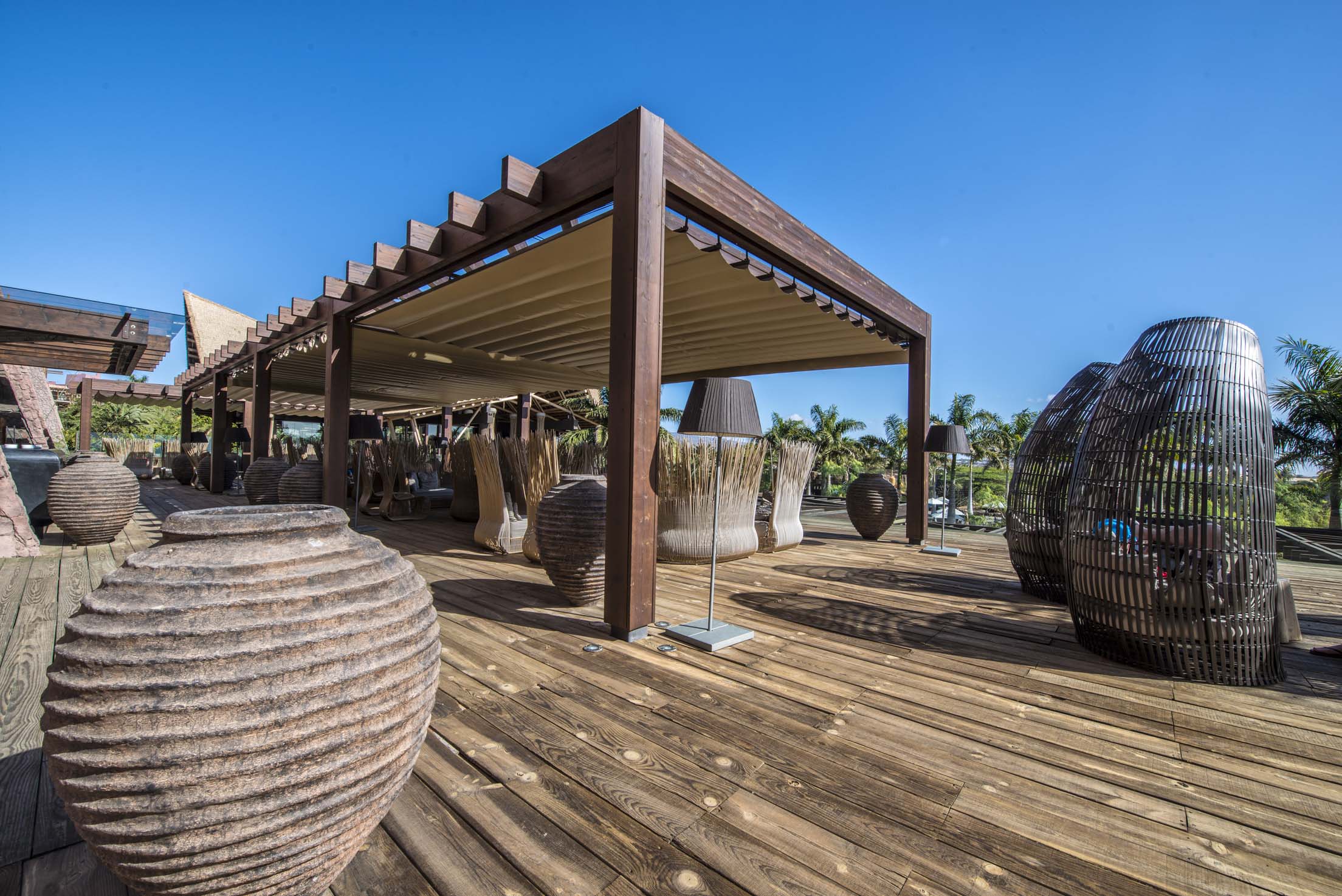 terraza samuel baker bar hotel lopesan baobab resort