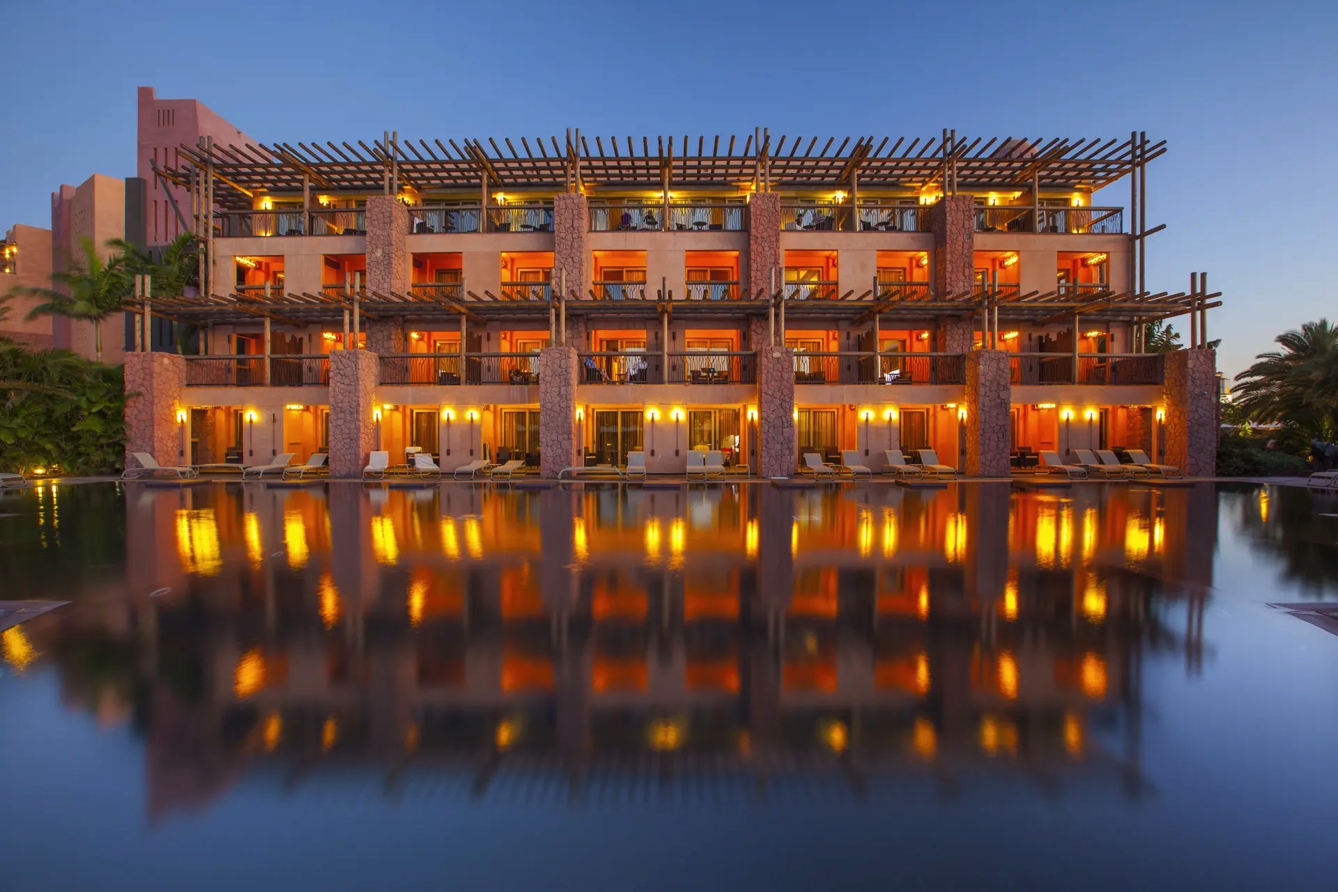 exterior pools lopesan baobab resort tranquila pool