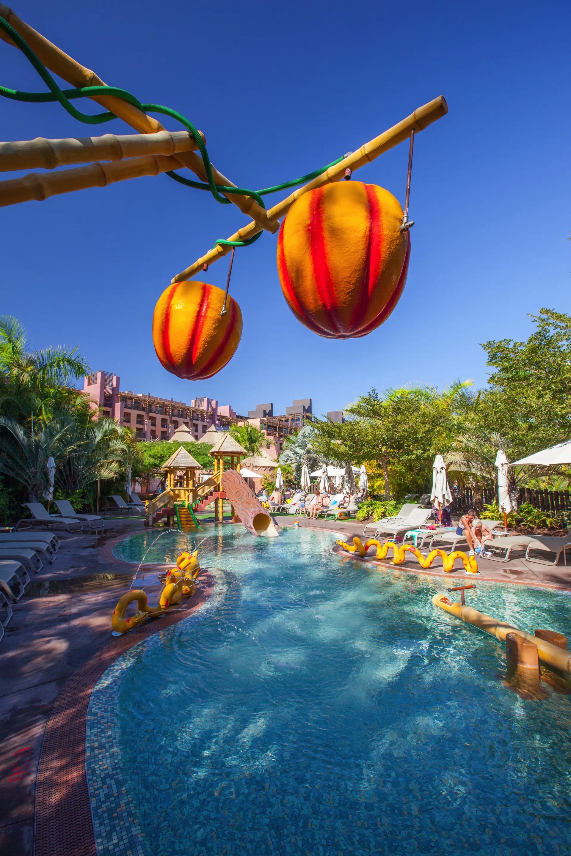 childrens pools lopesan baobab resort