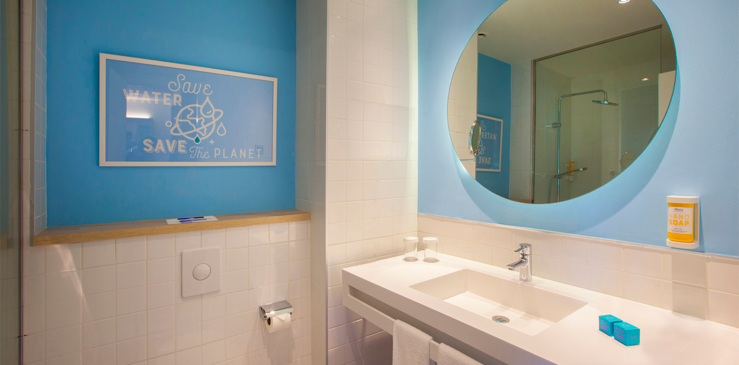 baño habitación doble familiar hotel abora buenaventura